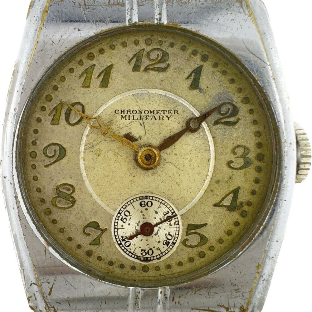 Vintage Early Seiko Military Chronometer Men's Mechanical Wristwatch for Parts